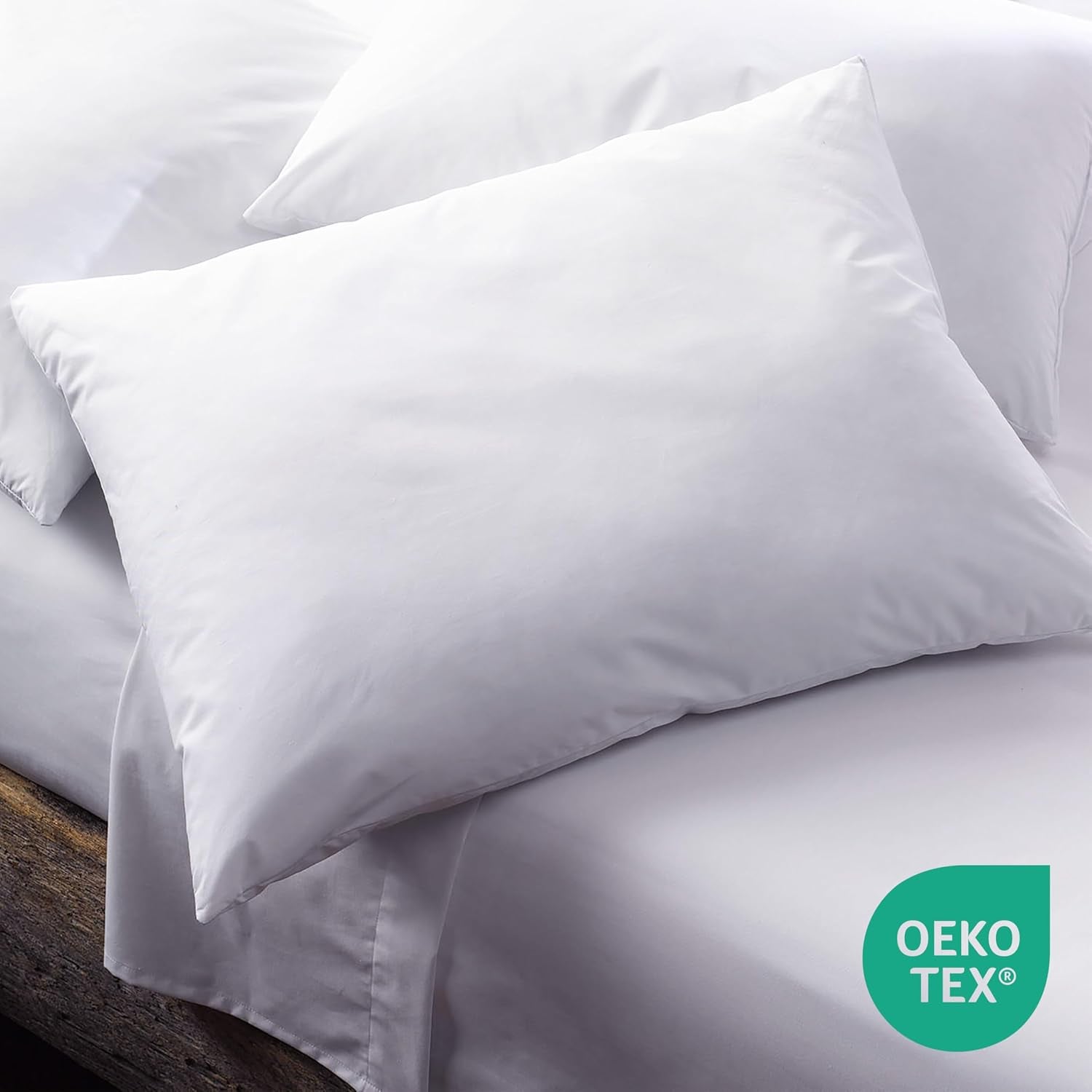 2-Pack King Size Bed Pillows - King Pillows Set of 2 - Twin Pack Pillows - Hotel Pillows - Cozy Premium Bedding - Pillows for All Sleep Positions