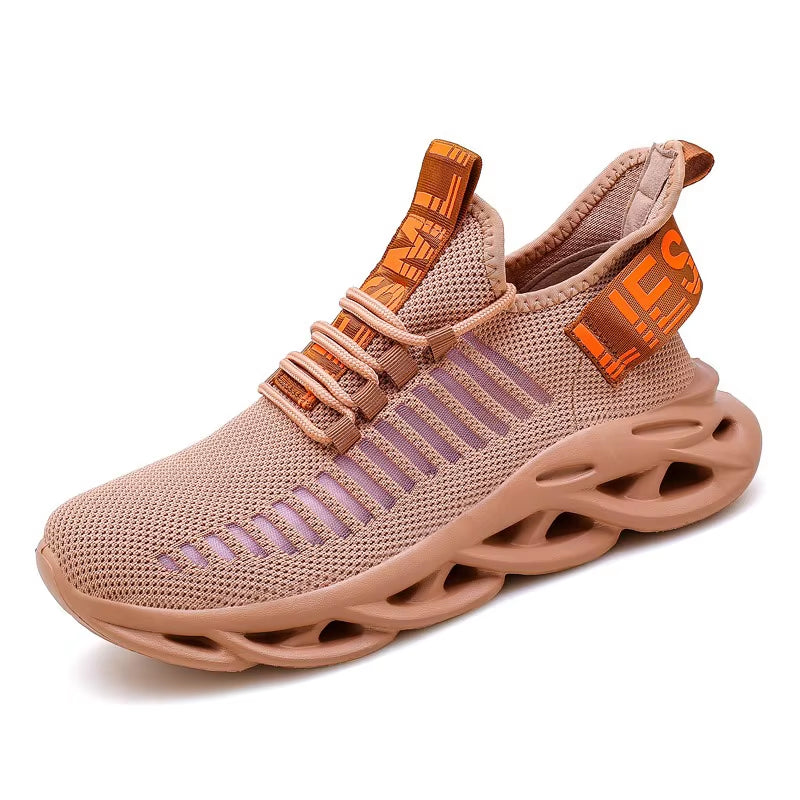Men Shoes Comfortable Casual Sneakers Breathable Platform Running Shoes Man Mesh Tenis Sport Shoes Waling Tenis Masculino
