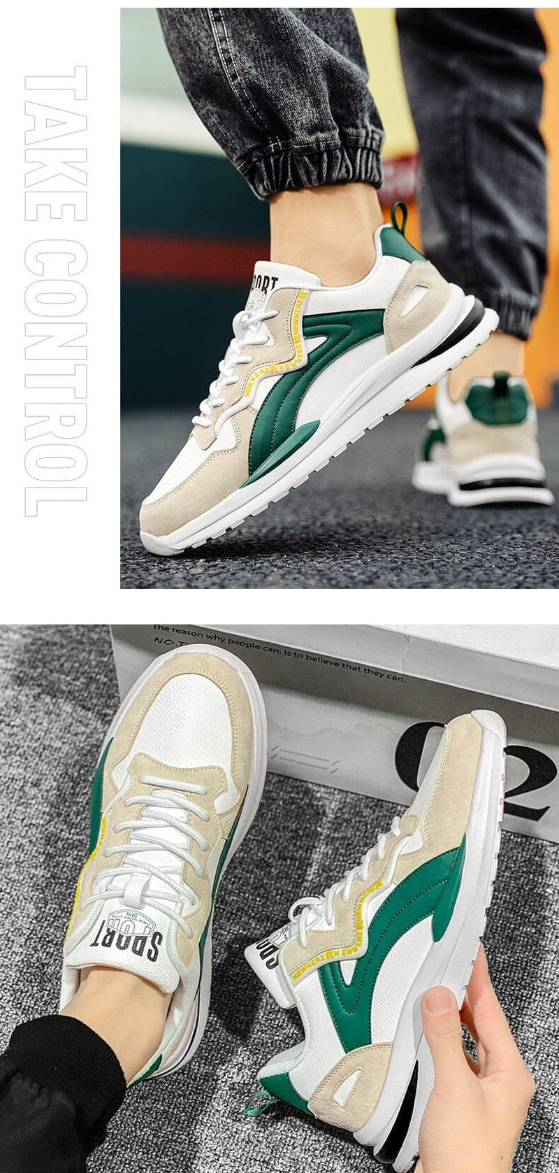 Orvian | Sportlich-Elegante Sneaker Mit Flexibler Sohle