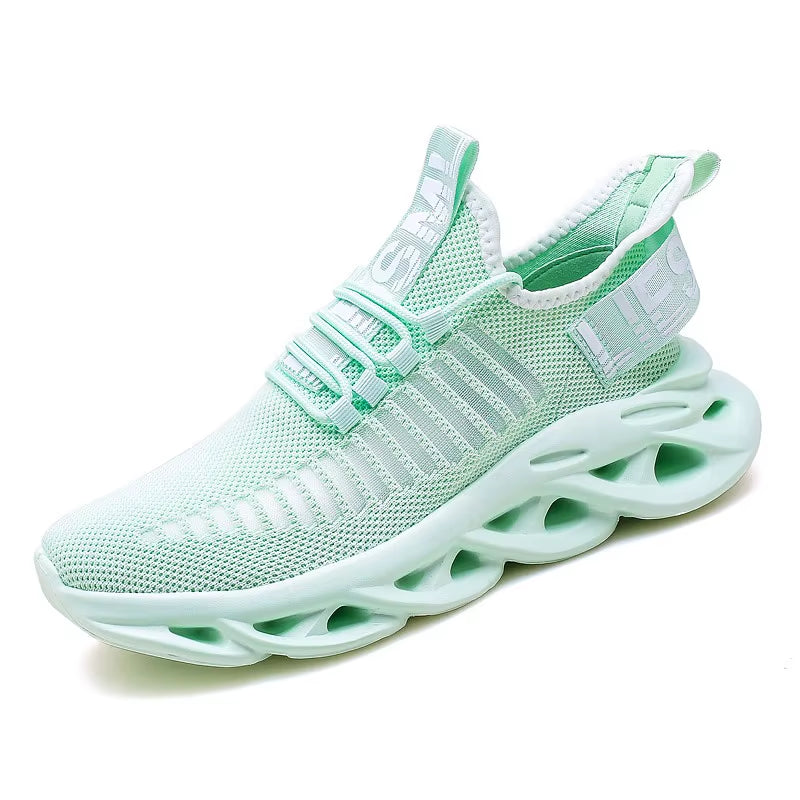 Men Shoes Comfortable Casual Sneakers Breathable Platform Running Shoes Man Mesh Tenis Sport Shoes Waling Tenis Masculino