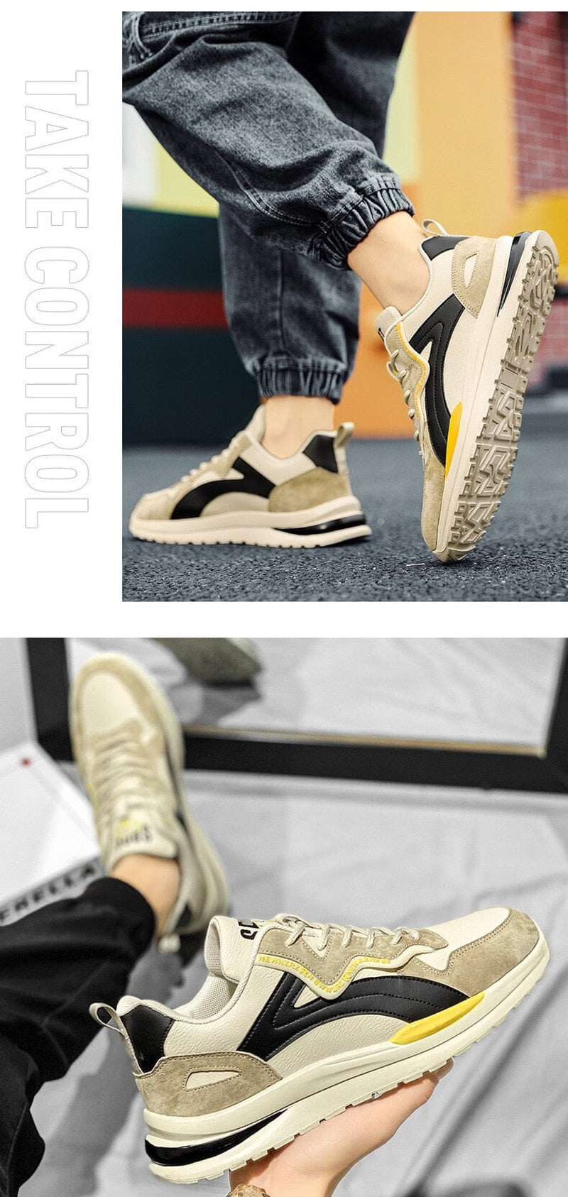 Orvian | Sportlich-Elegante Sneaker Mit Flexibler Sohle