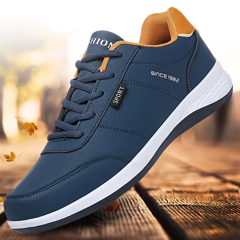 Leather Shoes Men 2020 Casual Shoes Men White Designer Shoes Men Sneakers Chaussure Homme Tenis Masculino Erkek Ayakkabi Tenis